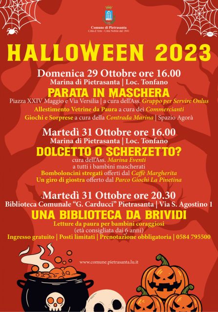 manifesto della festa di Halloween